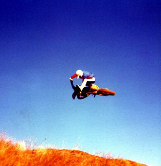 Jean-Michel Bayle en pleine séance de Freestyle